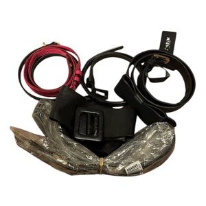 BUNDLE (6) Assorted Belts size S